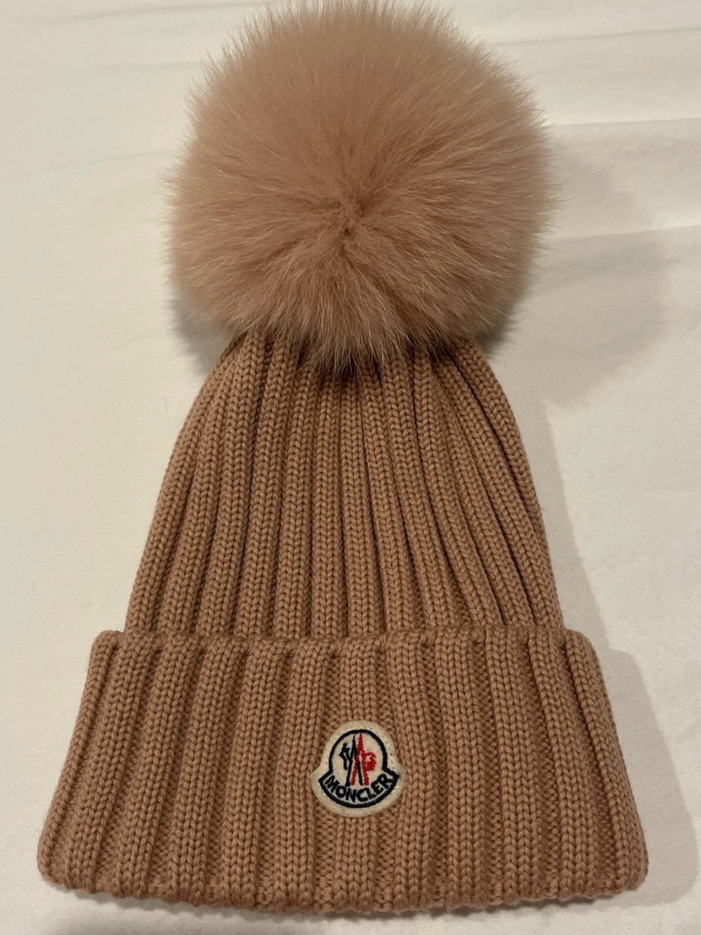 Moncler Fox Fur Pom Beanie